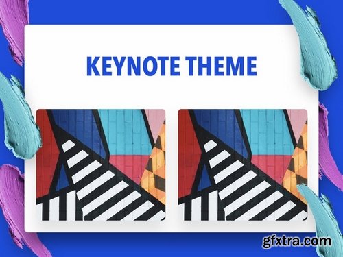 Color Shock Keynote Template