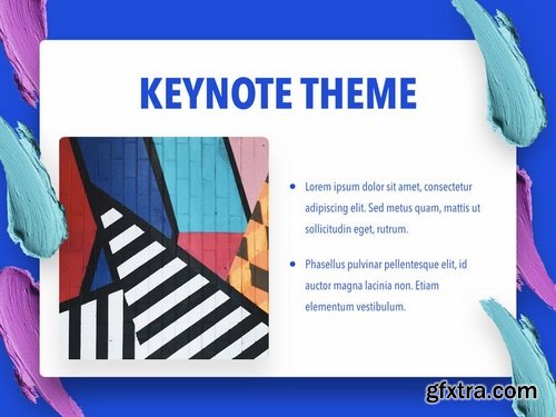 Color Shock Keynote Template