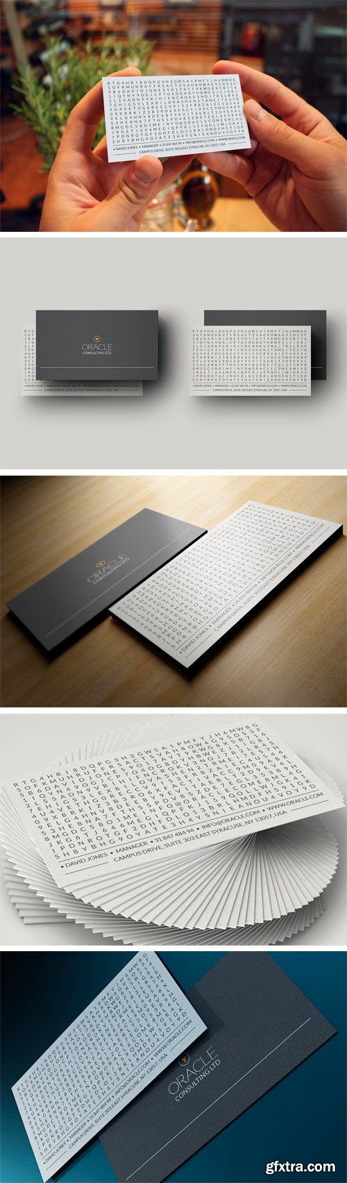 CM - Word Search Business Card 2396831