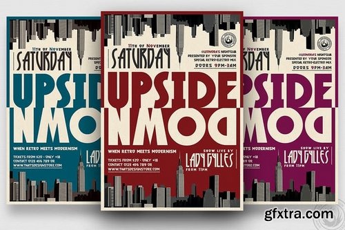 GraphicRiver - Upside Down Flyer Template 14327044