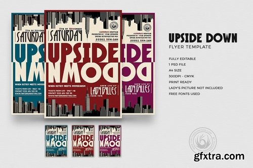 GraphicRiver - Upside Down Flyer Template 14327044