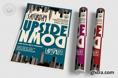 GraphicRiver - Upside Down Flyer Template 14327044