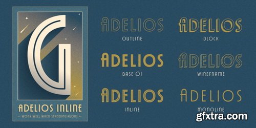 Adelios Font Family