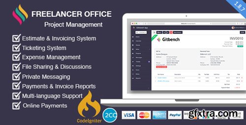 CodeCanyon - Freelancer Office v1.9.1 - 8870728 - NULLED