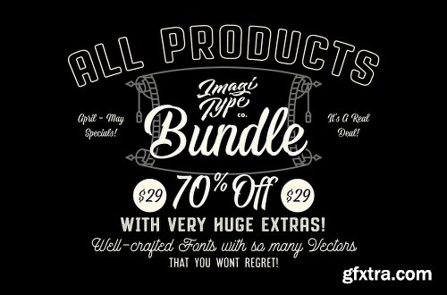 CreativeMarket Imagi Super Bundle 70% OFF! 2488275