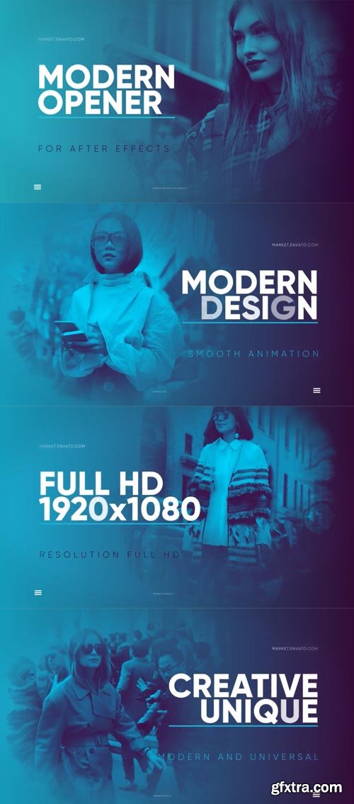 Videohive - Modern Opener - 21895365