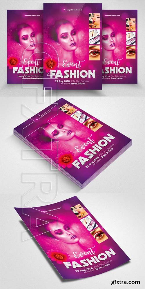 CreativeMarket - Fashion Flyer Template Vol 01 2579924
