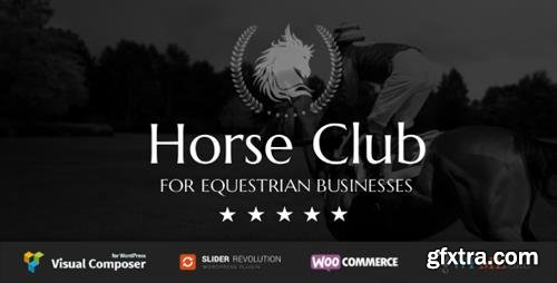 ThemeForest - Horse Club v1.8 - Equestrian WordPress Theme - 13623589