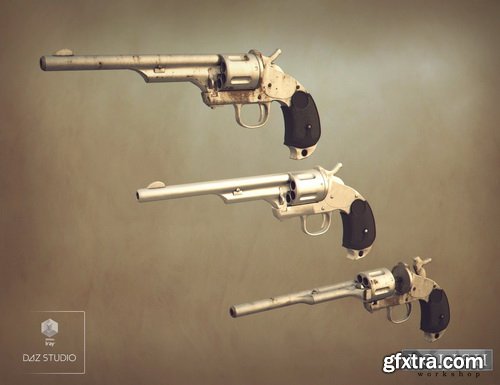 Daz3D - Western Weapon Collection