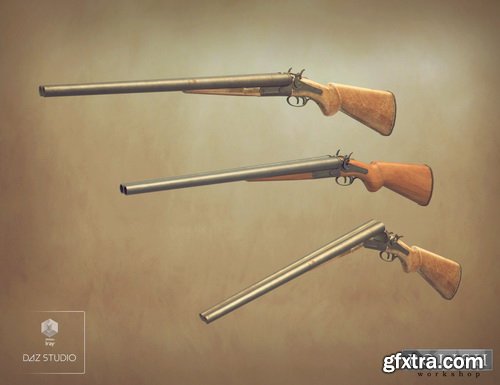 Daz3D - Western Weapon Collection