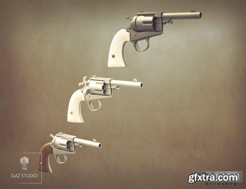 Daz3D - Western Weapon Collection