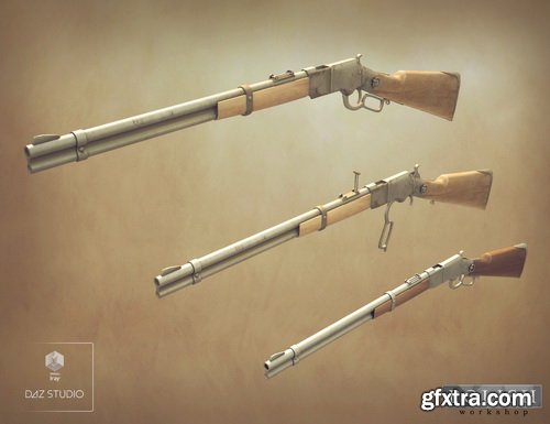 Daz3D - Western Weapon Collection