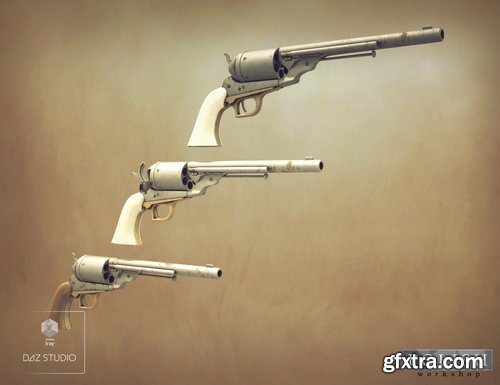 Daz3D - Western Weapon Collection