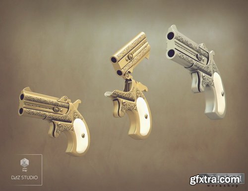 Daz3D - Western Weapon Collection