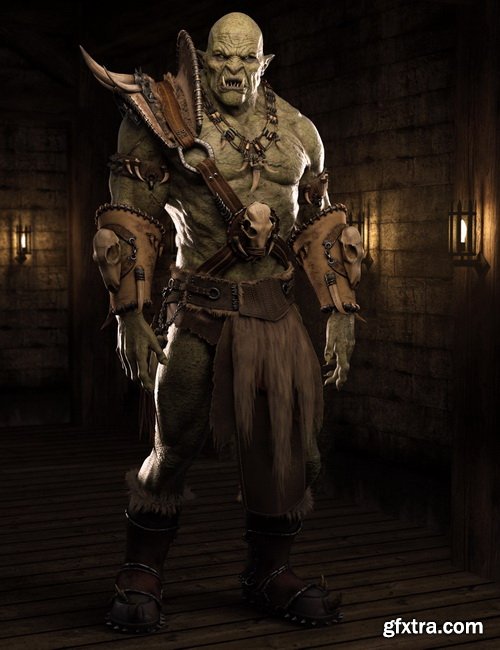 Daz3D - Orc HD for Genesis 8 Male