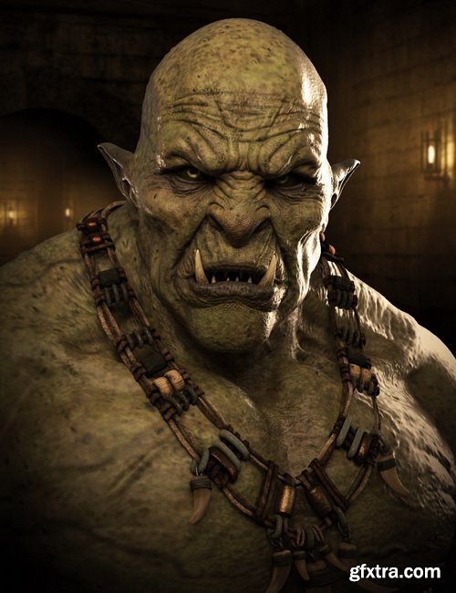 Daz3D - Orc HD for Genesis 8 Male