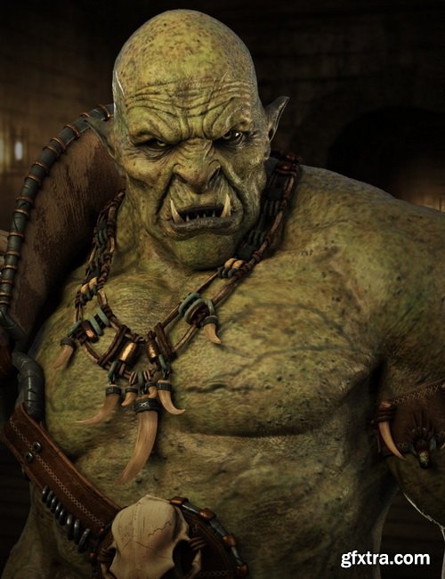 Daz3D - Orc HD for Genesis 8 Male