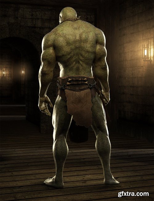 Daz3D - Orc HD for Genesis 8 Male