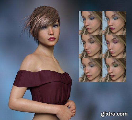 Daz3D - Eider and Olaya for Genesis 8 Female