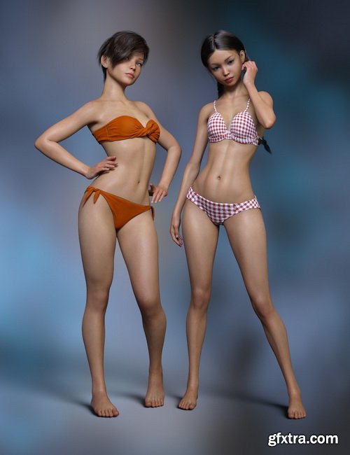 Daz3D - Eider and Olaya for Genesis 8 Female