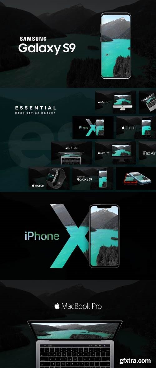 Essential - Premium Device Mockup Kit