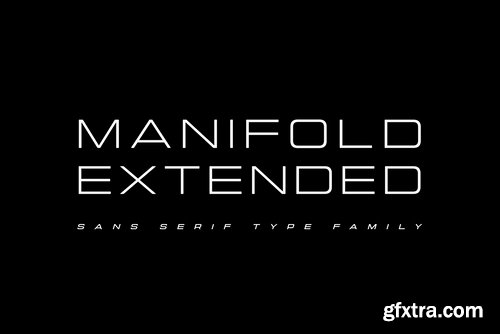 CM - Manifold Extended CF wide sans serif 2490601