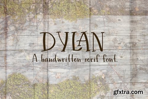 CM - Dylan - A Handwritten Serif Font 2523800