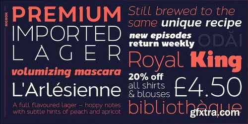 Rigrok Font Family