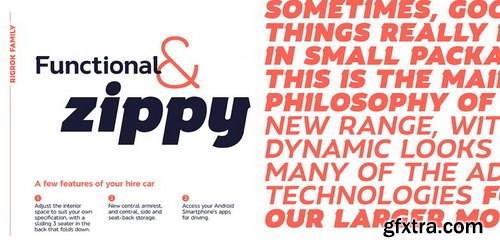 Rigrok Font Family