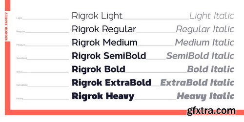 Rigrok Font Family