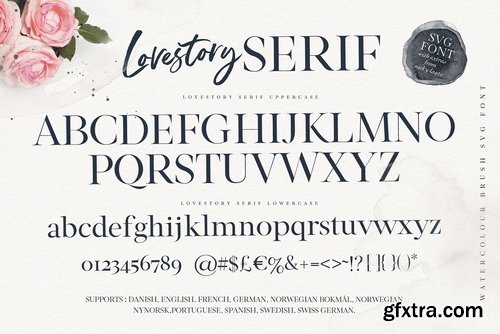 CM - The Lovestory Font Collection 2481237