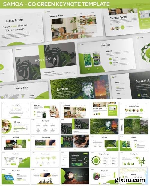 Samoa - Green Campaign Keynote Template