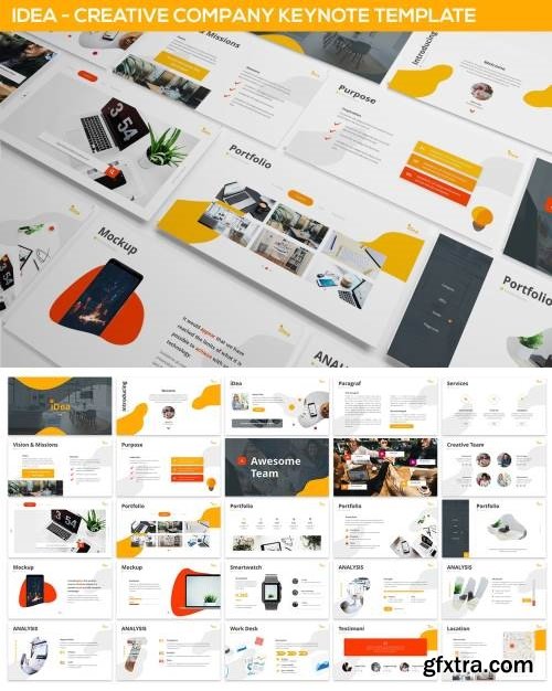 iDea - Creative Company Keynote Template