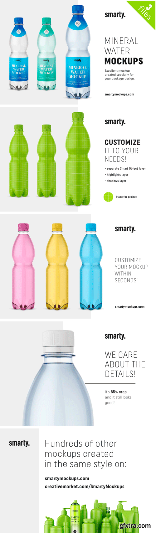 CM - Mineral Water Bottle Mockups 2448942