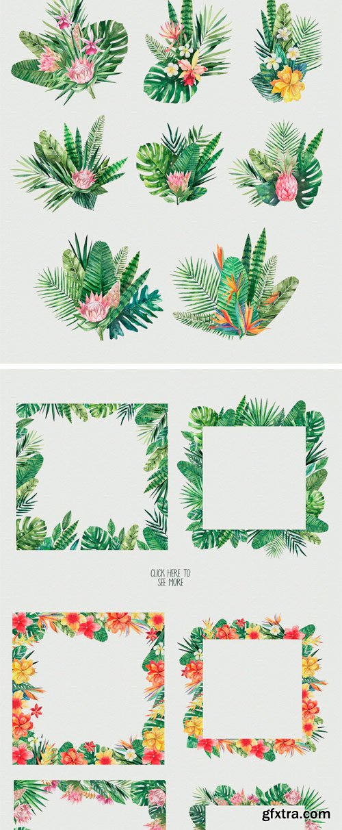 CM - Watercolor Tropics 2394402