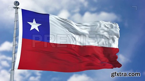 Chile Flag Animation 73435