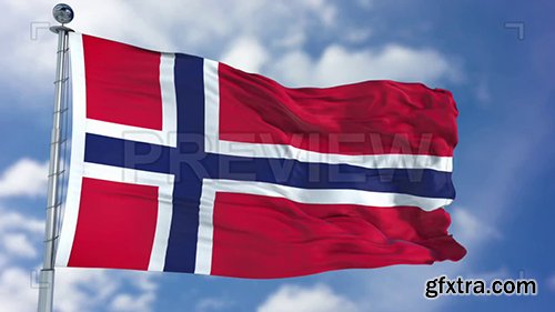 Norway Flag Animation 74136