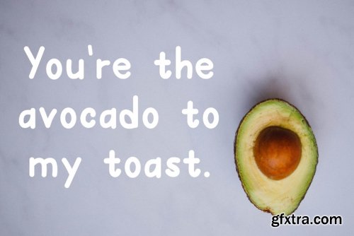 Avocado Toast Font