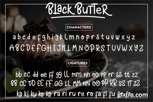 Black Butter Font