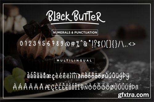 Black Butter Font