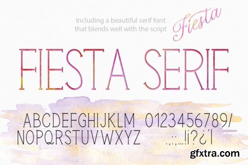 Fiesta Font Family - 2 Fonts