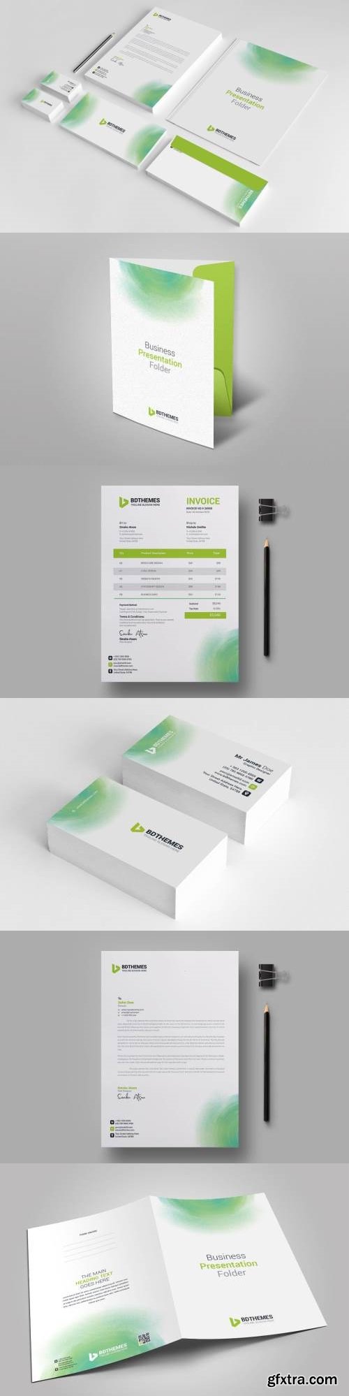 Business Stationery Template 16