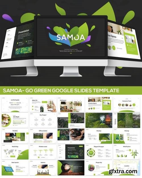 Samoa - Go Green Campaign Google Slides Template