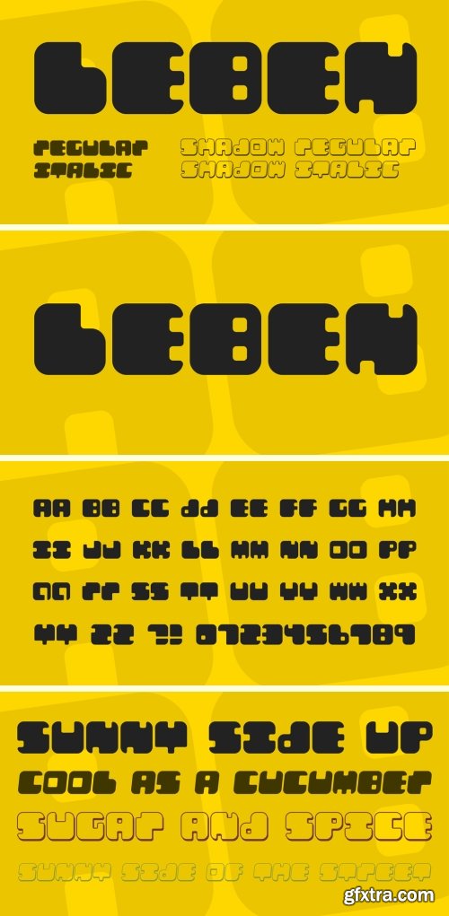 Leben Font Family