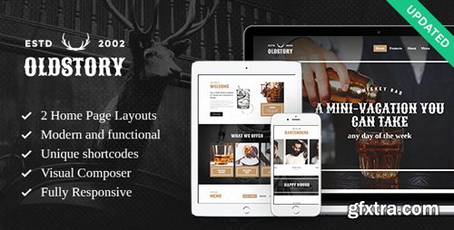 ThemeForest - OldStory v1.7 - Whisky Bar | Pub | Restaurant WordPress Theme - 15218043