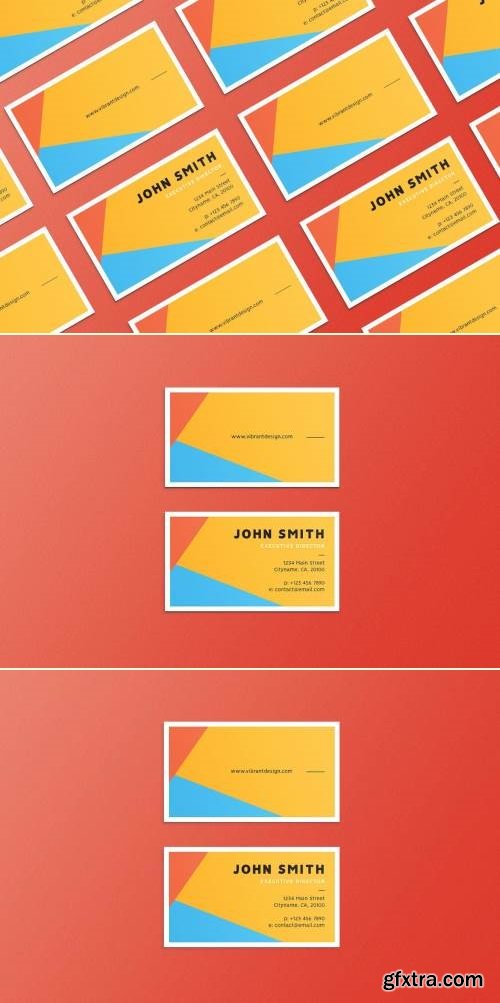 Vibrant Business Card