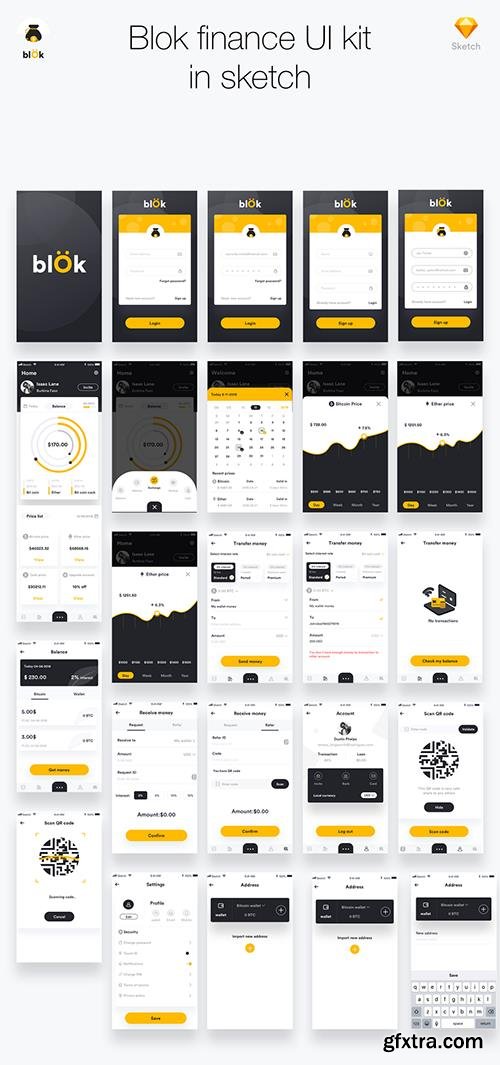 Blok Financial UI Kit