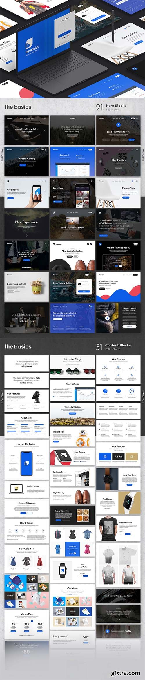 The Basics Web UI Kit