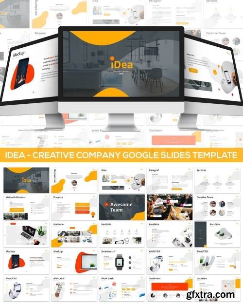 iDea - Creative Company Google Slides Template