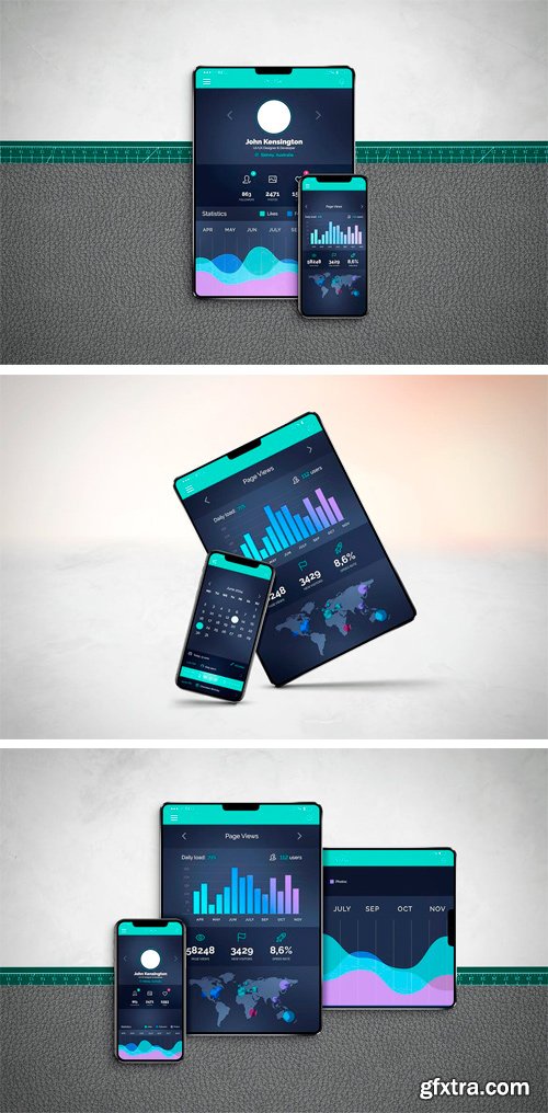 CM - Phone & Pad X Mockup 2392487